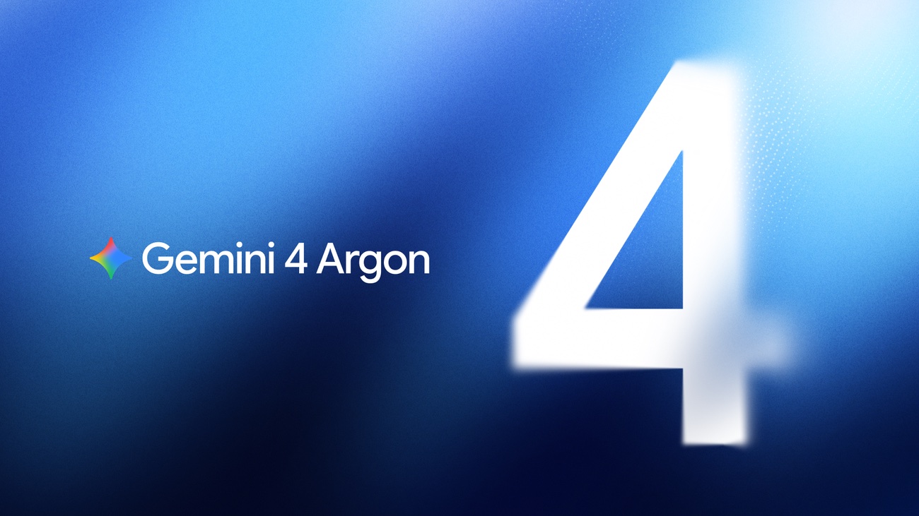 Gemini 4 Argon Google DeepMind Key Art
