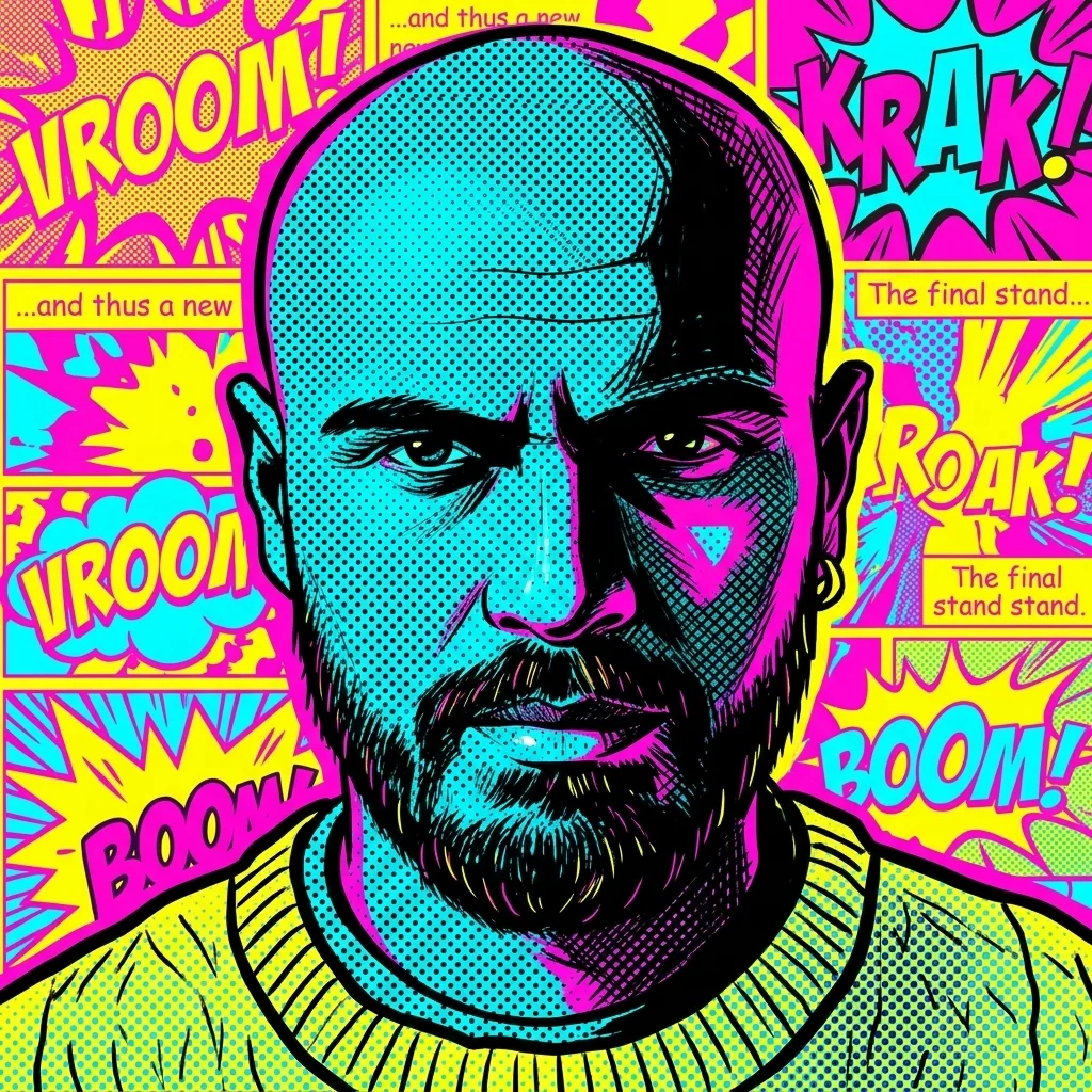 Mikhail Pop Art Portrait